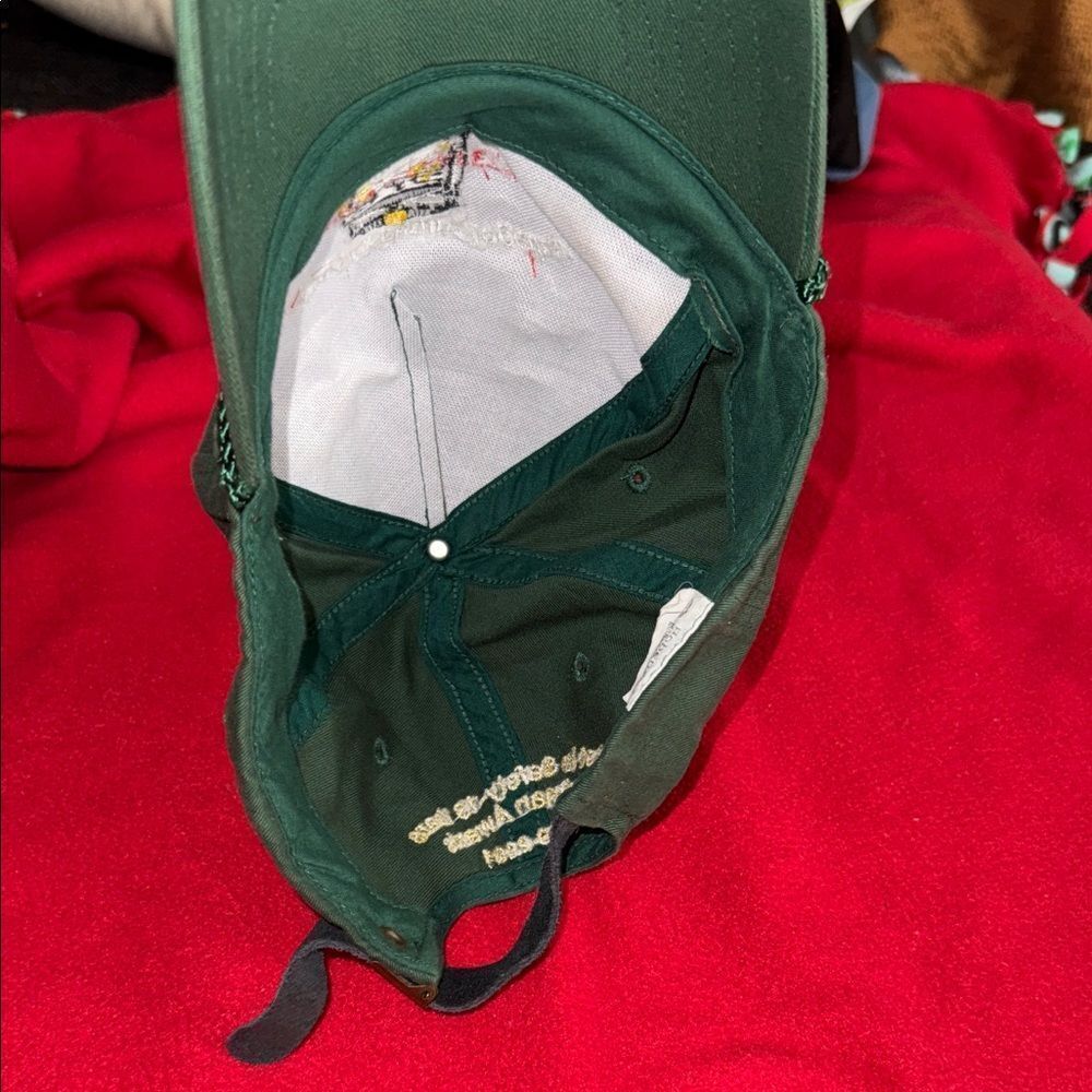 Green Embroidered Cap - Picture 5 of 6